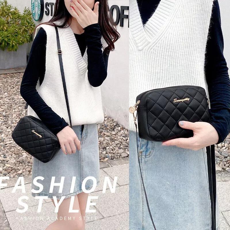 Chic Gir,l Pu Leather Embroidered Shoulder Bag C-AR-2