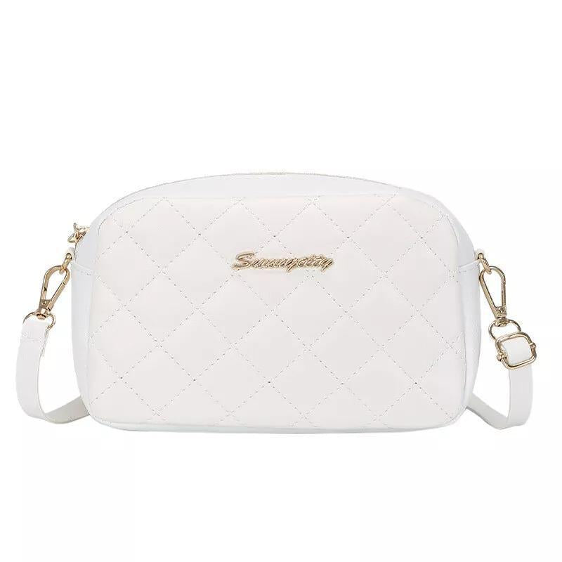 Chic Gir,l Pu Leather Embroidered Shoulder Bag C-AR-2