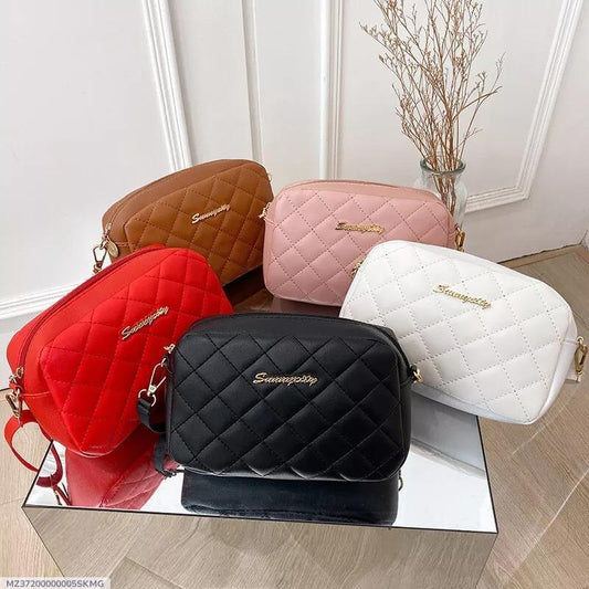 Chic Gir,l Pu Leather Embroidered Shoulder Bag C-AR-2